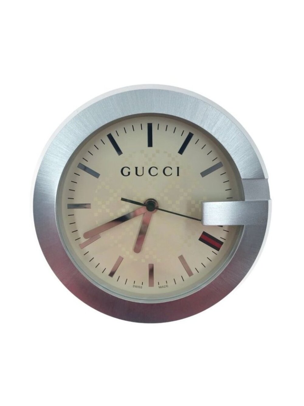 Gucci G-Mark Table Clock Brown 00
